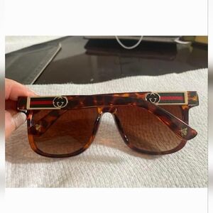 Gucci Tortoise Frame Brown Gradient Sunglasses 54-20-140